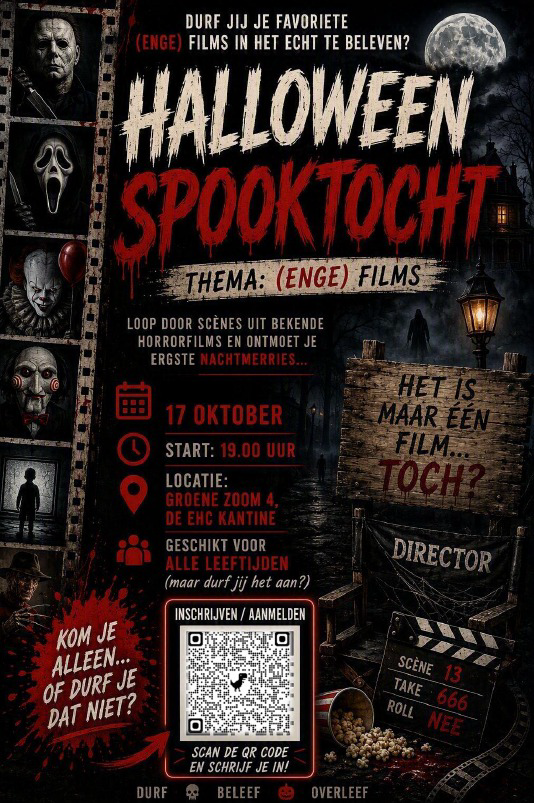 Featured image for “Halloween! Zaterdag 17 oktober bij EHC”
